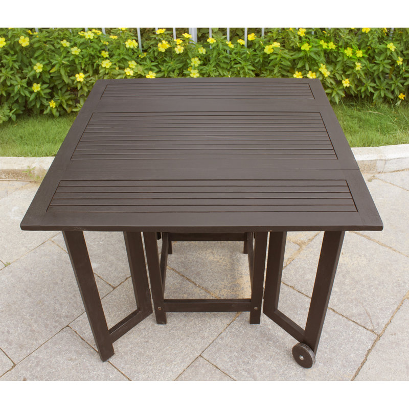 Table de repas en bois à rallonge / pliante Lidiya