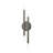 Asherah Steel Candle Wall Light-944175612