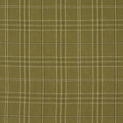 Nils Plaid Linen Fabric