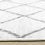 Tapis gris Ishant lavable à la machine Ishant-1254357540