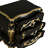 Rococo Viennese 27'' Tall 3 - Drawer End Table