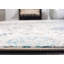 Tapis damassé crème / gris clair Christa-353413896