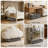 Under Bed Storage Containers With Wheels, 75L Large Capacity Adjustable Height Rolling Storage Bins With Clear Lids For Clothes, Shoes, Blankets, And Seasonal Items