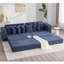Canapé modulaire en velours côtelé-298893745