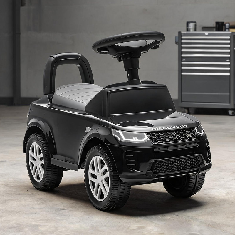 Rangement pour scooters pour enfants 10,2 x 4,3 x 6,5 po en Pp noir et acier de 18 à 36 mois