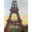 Tour Eiffel par Dawn - reproduction encadrée mat pour décoration intérieure-1509193373