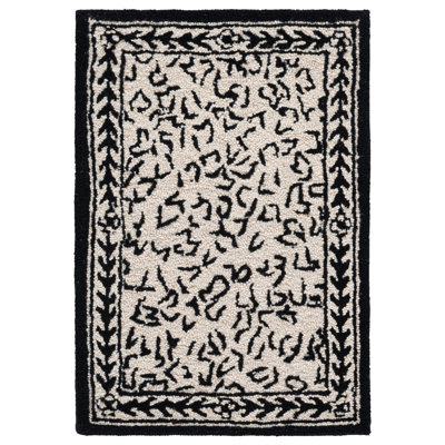 Chelsea Hand Hooked Wool Animal Print Rug