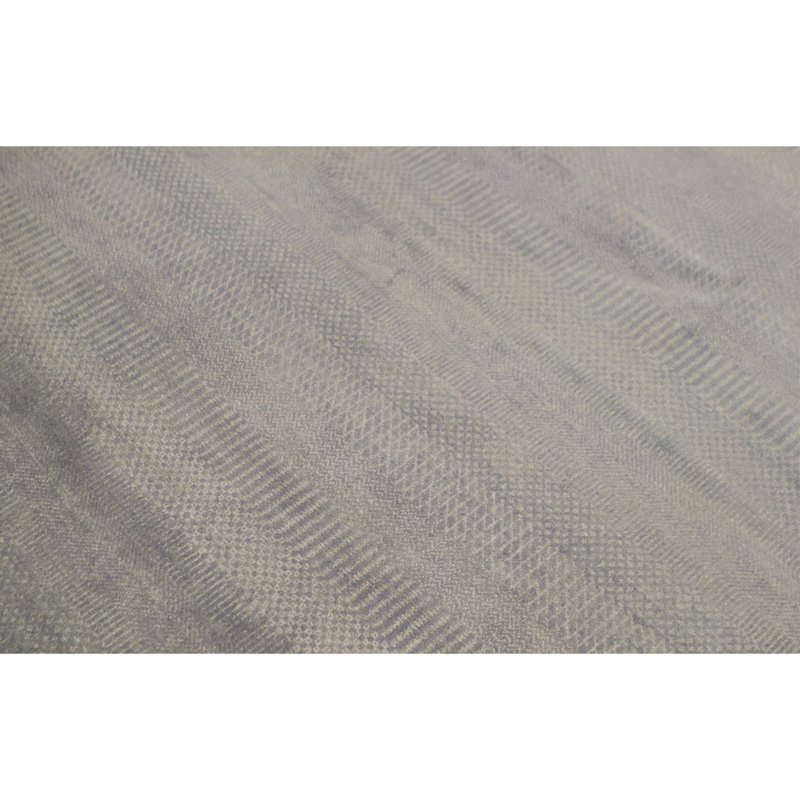 Tapis bleu de haute qualité noué à la main