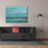 «Linear Tides 2» par Ethan Harper, art mural sur toile