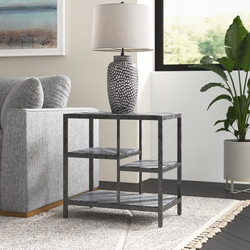 Table de bout avec rangement Brycenn