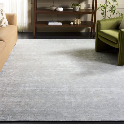 Tapis noué à la main gris Billie-Lea