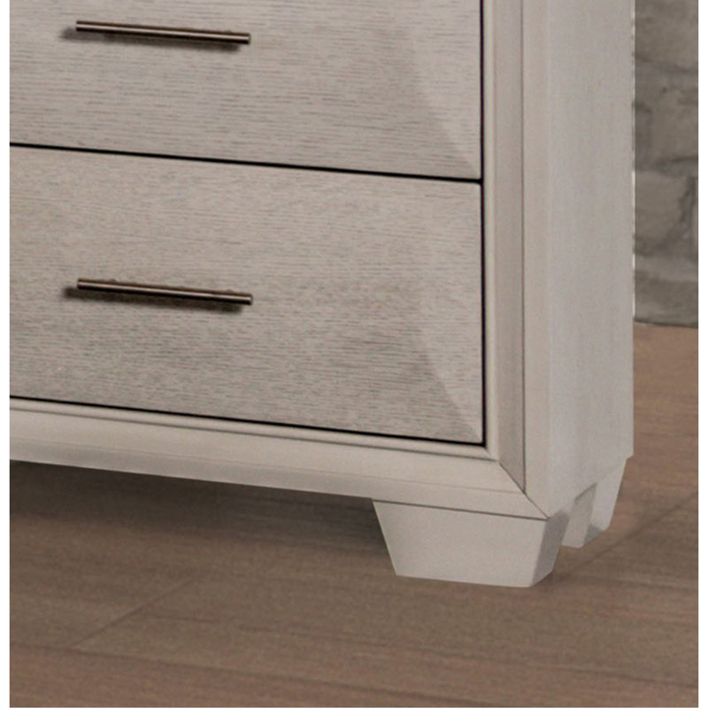 Mobilier de chambre de style transitionnel à queue d'aronde anglaise 1 pièce