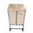 Canvas Rolling Laundry Basket-1824534205
