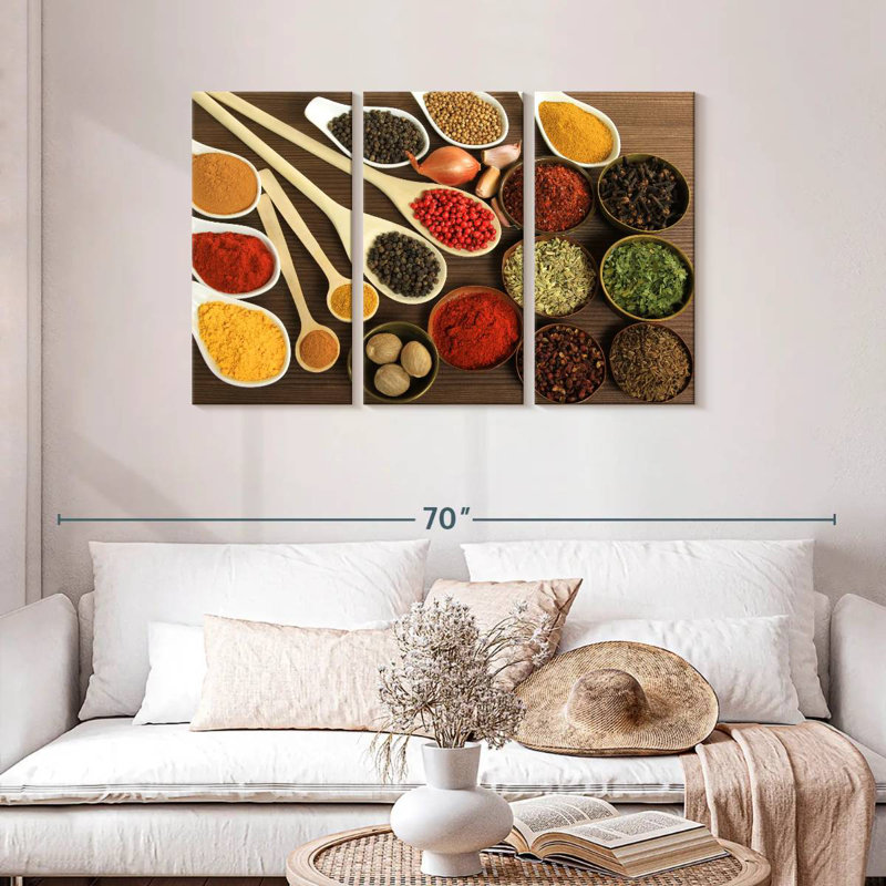 Yarlin Spice Collection, 28" H x 45" W