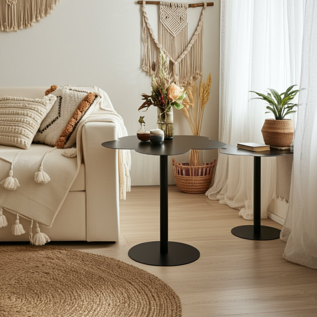 Huron Iron End Table