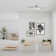LED CCT ceiling light + RGB backlight "BANTRY"
