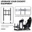 Fauteuil de jeu ergonomique en aluminium Anman