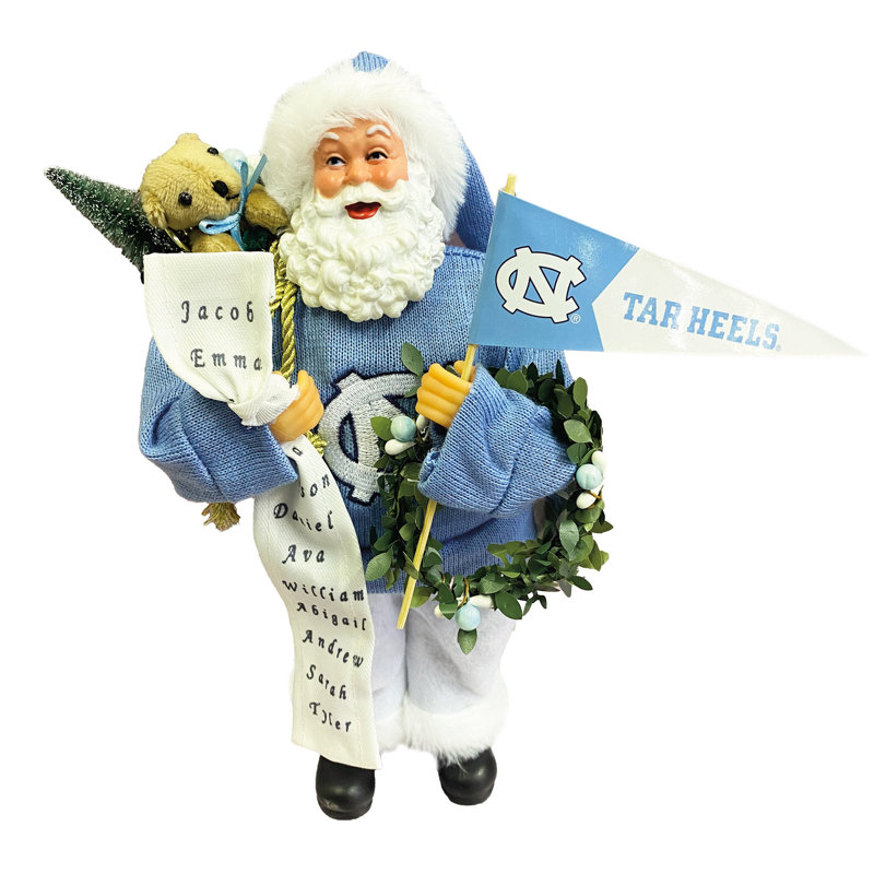 NCAA 12 "College Spirit Proud Santa, Tar Heels de la Caroline du Nord UNC