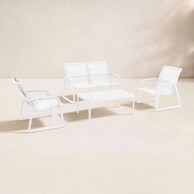 Farrah 4 - Person Patio Conversation Set