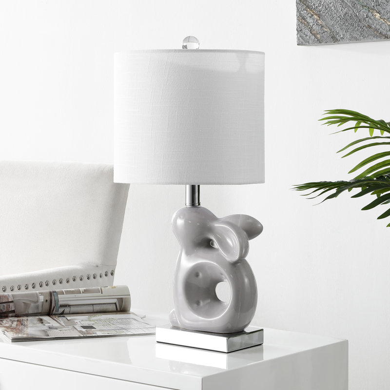 Bystrom Ceramic Table Lamp, Gray