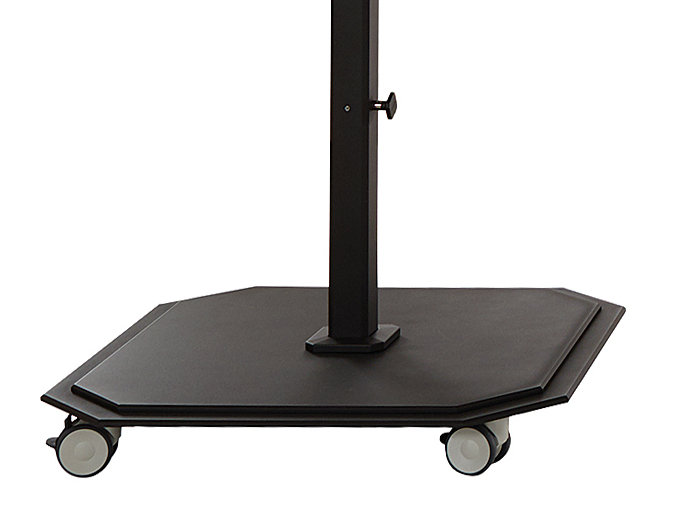 192'' W Sunbrella® Cantilever Umbrella, Matte White, Charcoal, Canvas Black Sunbrella® Canvas