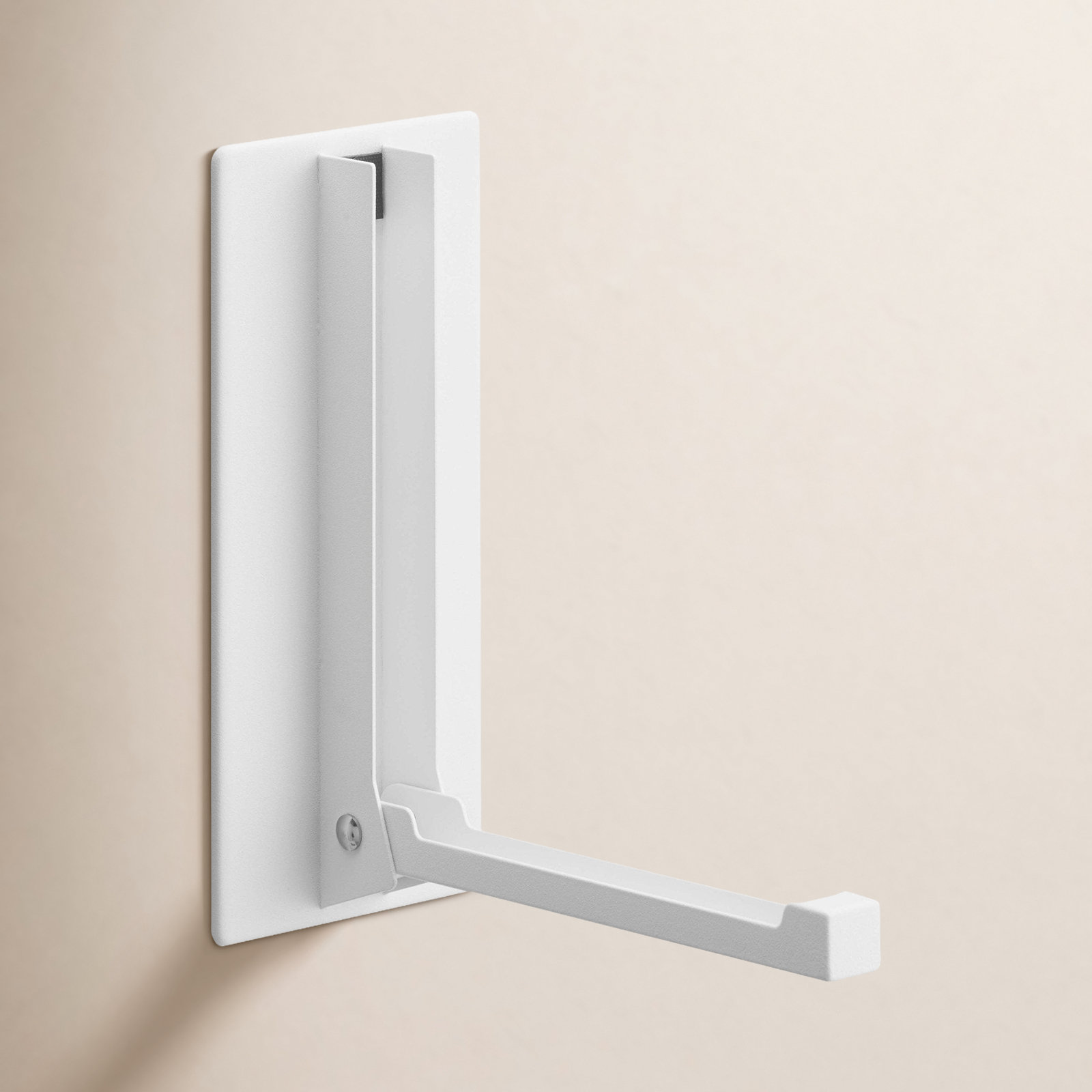 Tower Wall Mounted Wall Hook, White