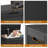 Lockable - Gallon Resin Deck Box - Waterproof for Tools-110372120-110372121