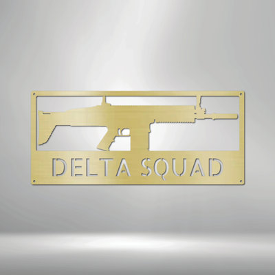 Monogramme de fusil personnalisé
