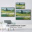 Green Wheat Field, Auvers, 1890 - Vincent van Gogh, toile tendue avec châssis-847259750-847259748