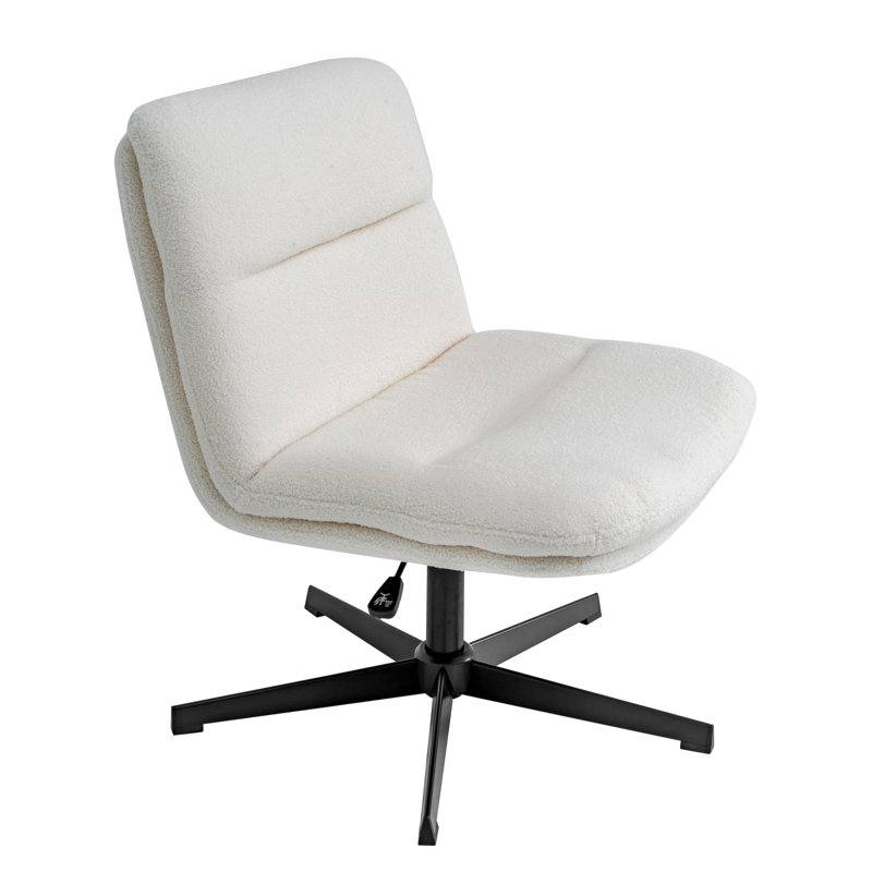 Chaise de bureau commerciale rembourrée à dossier moyen et rembourrée
