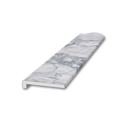 Garniture standard FlexStone 3 po x 95 po avec rebord 3/8 po Everest