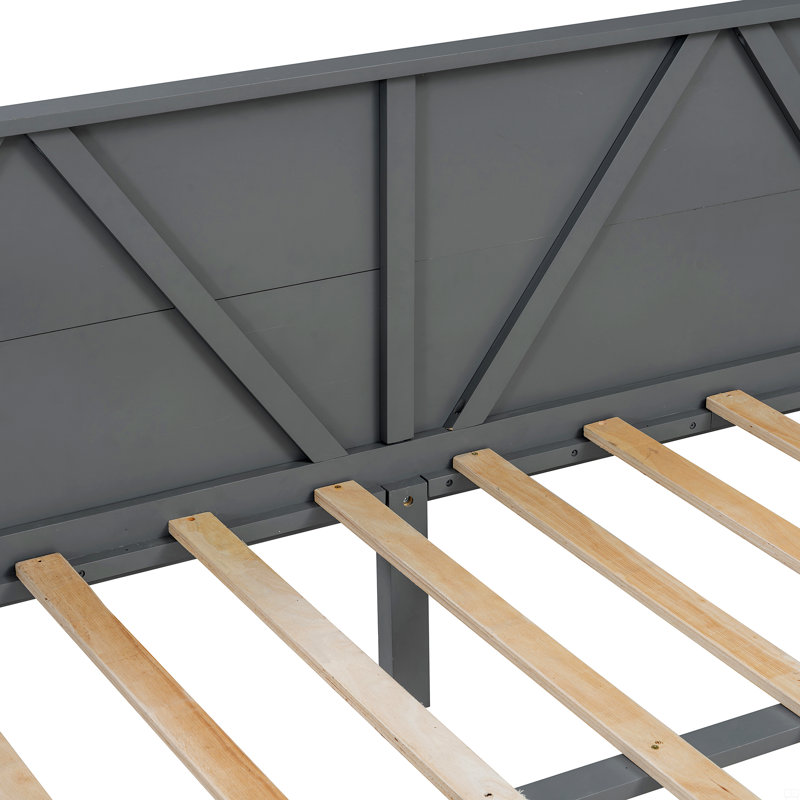 Full Size Daybed, Gray, Full