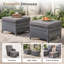 Pouf extérieur en osier avec coussins épais - Harperayne

(Lot de 2)-1156912983-1156913002