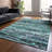 Machine Washable Indoor/Outdoor Amanda ACN2126 Striped Rug-113872868