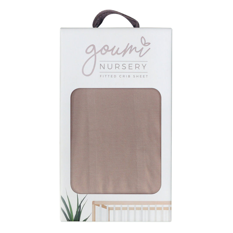 Drap-housse pour lit de bébé Goumikids, Rose