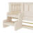 Wooden Bed With Built-In Bookshelves And Trundle-148621957-148622201
