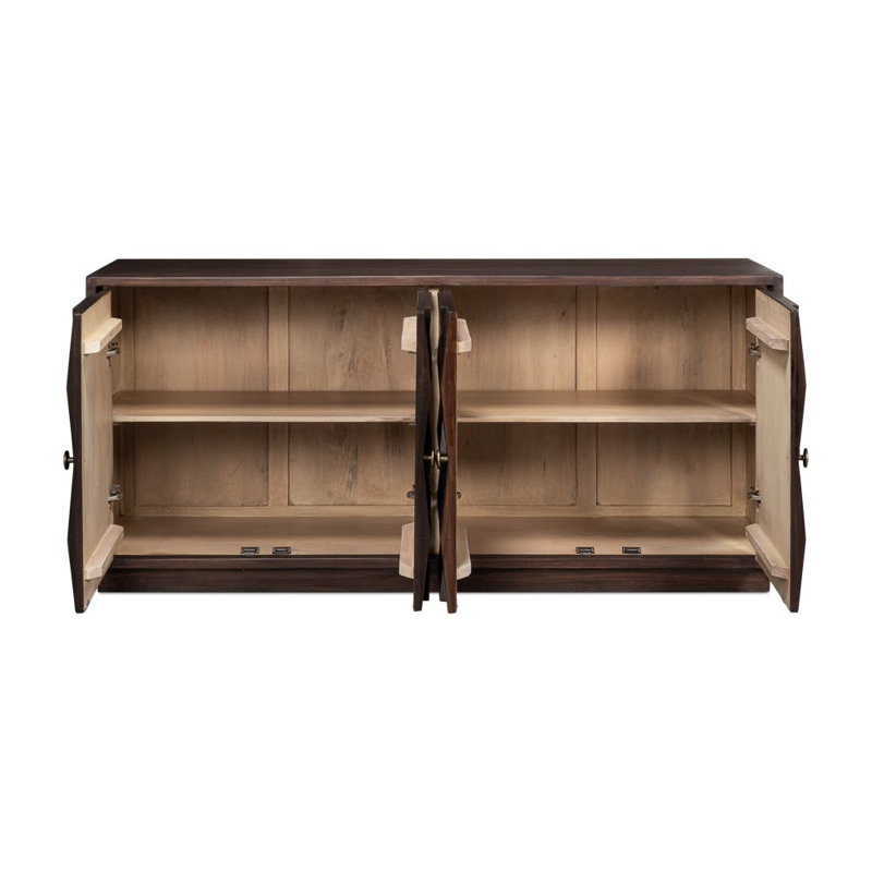 Preston 74'' W Solid Wood Sideboard