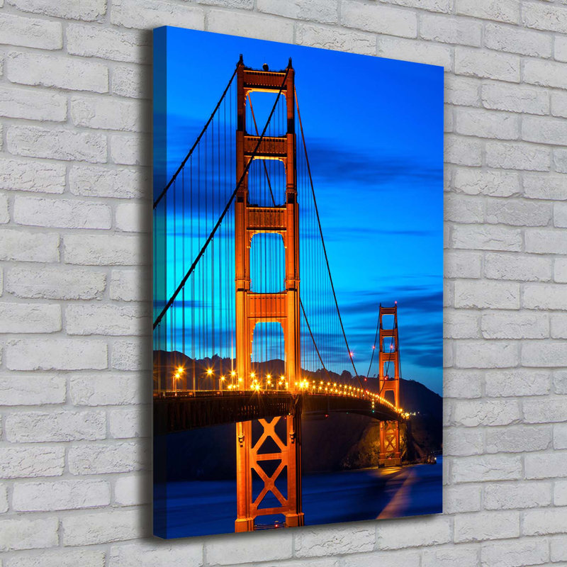 San Francisco Bridge - Wrapped Canvas Print