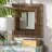 Aaira Seagrass Square Wall Mirror