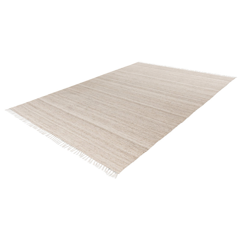 Nador Striped Area Rug, Rectangle 200 x 290cm, Ivory