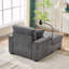 Chaise longue d'intérieur avec repose-pieds et rangement-1199179527