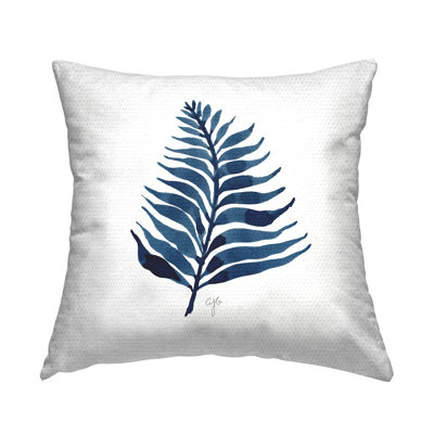Polyester Throw Square Indoor/Outdoor Pillow Cover & Insert