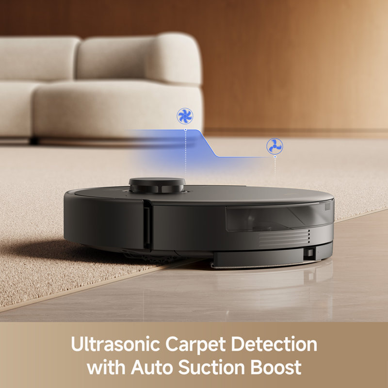 E30 Pro Plus Robot Vacuum and Mop, 19,000 Pa Suction, Anti-tangle MaxiReach Brush, Auto Empty Station, Large Capacity