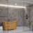 63'' x 28.38'' Soaking Wood Bathtub