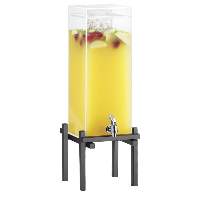 Distributeur de boissons un par un avec chambre d'infusion, H 17,75 po x l 10,5 po x P 10,25 po, Noir
