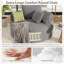 Fauteuil demi-tonneau rembourré Addisin-594029237