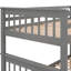 Lit superposé Twintwin en gris. Contreplaqué. Maximisez le rangement gris avec un rangement de tiroir. Structure solide et stable. Idéal pour l'organisation de la chambre à coucher. Un environnement de sommeil sécuritaire-78724215