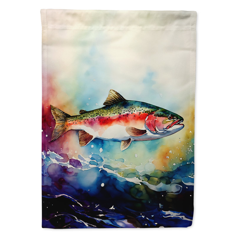 Rainbow Trout House Flag