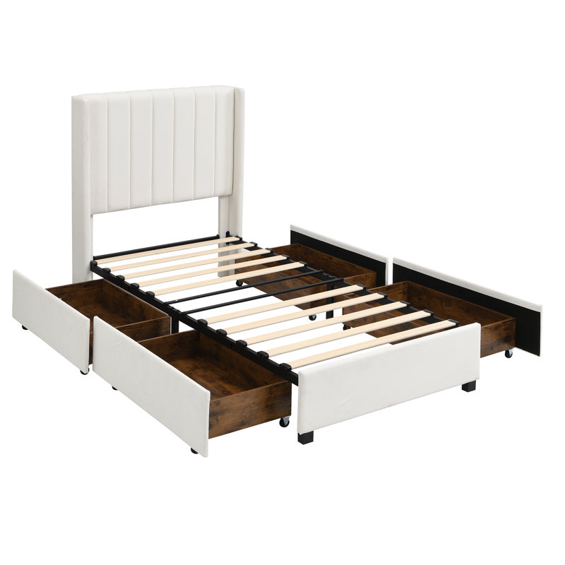 Upholstered Bed, Single (3')