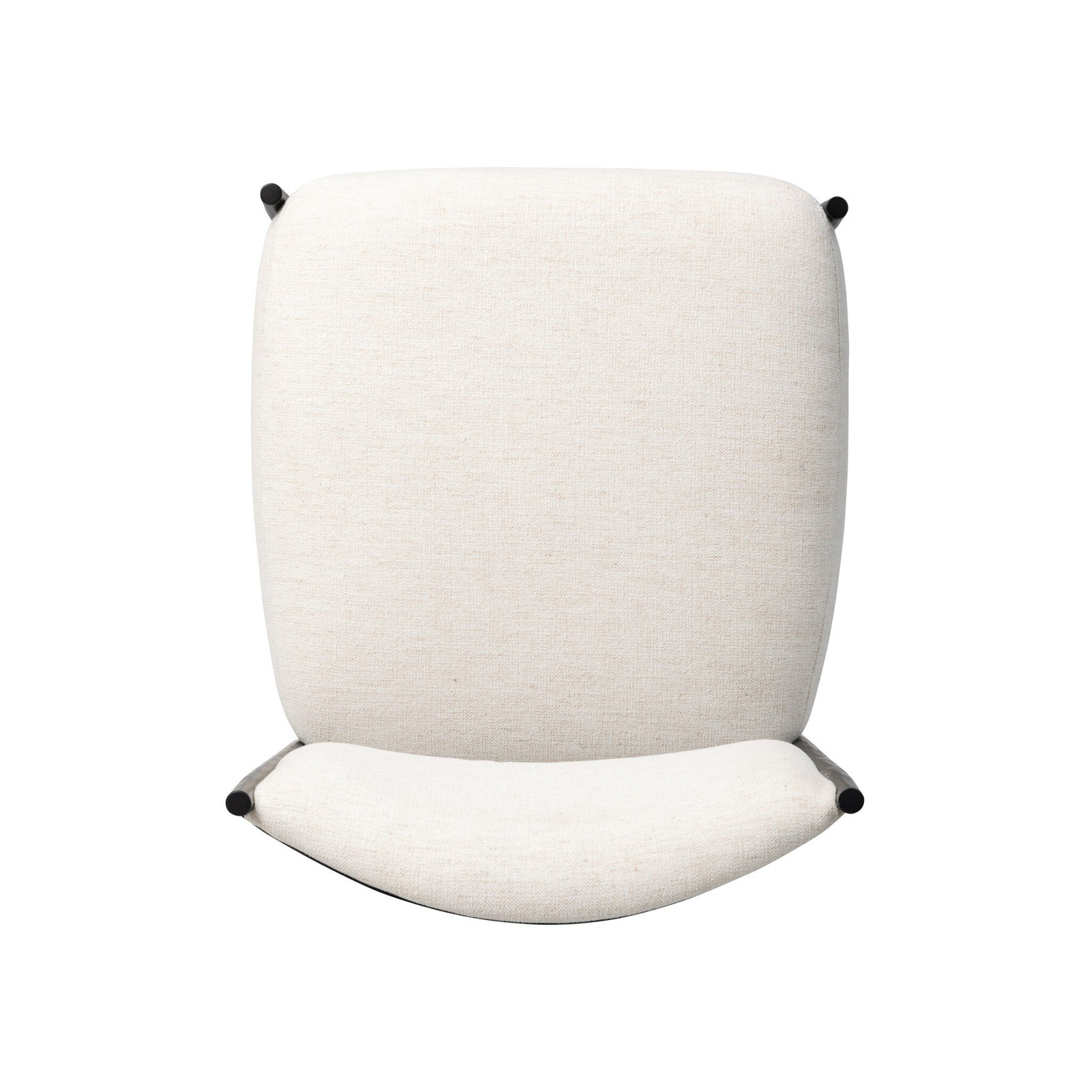 Makani Genuine Leather Dining Chair, Crypton Nomad Snow